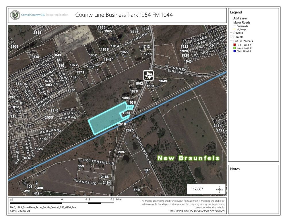 County Line Business Park : FM 1044, New Braunfels, TX 78130
